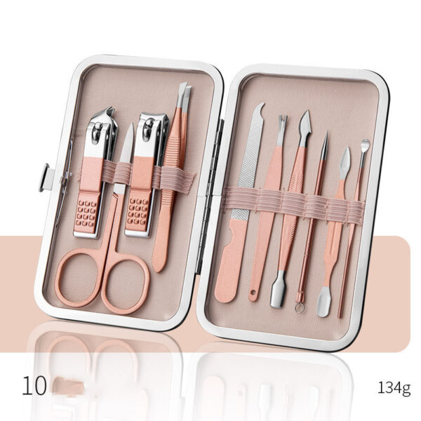 Professional Scissors Nail Clippers Set Ear Spoon Dead Skin Pliers Nail Cutting Pliers Pedicure Knife Nail Groove Trimmers - Image 42