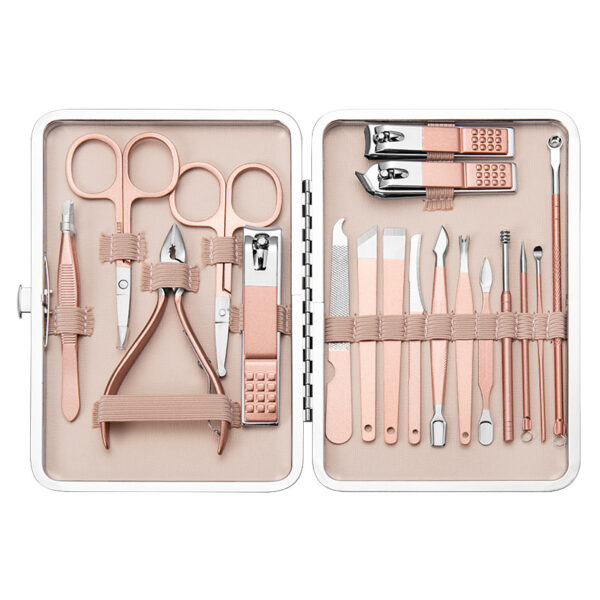 Professional Scissors Nail Clippers Set Ear Spoon Dead Skin Pliers Nail Cutting Pliers Pedicure Knife Nail Groove Trimmers - Image 19