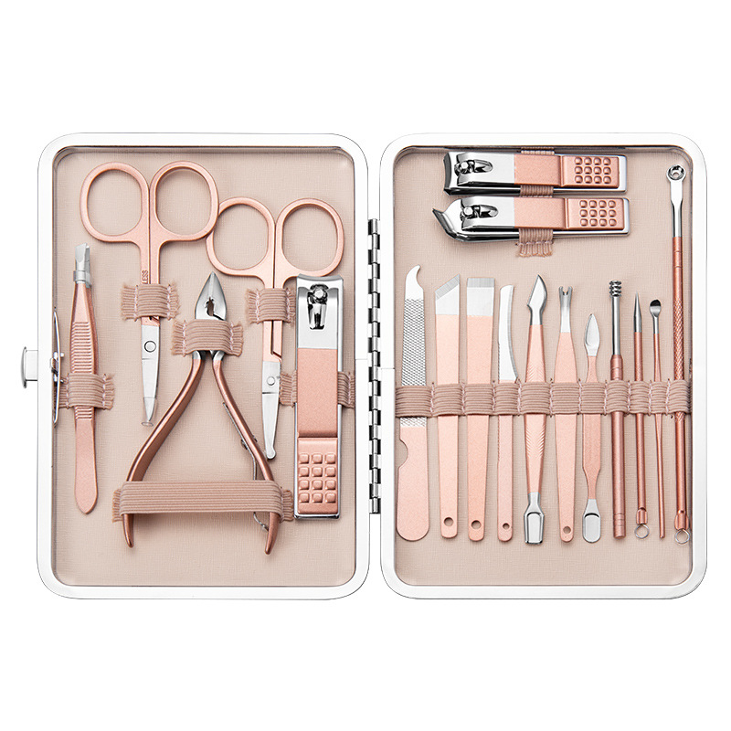 Professional Scissors Nail Clippers Set Ear Spoon Dead Skin Pliers Nail Cutting Pliers Pedicure Knife Nail Groove Trimmers - Image 19