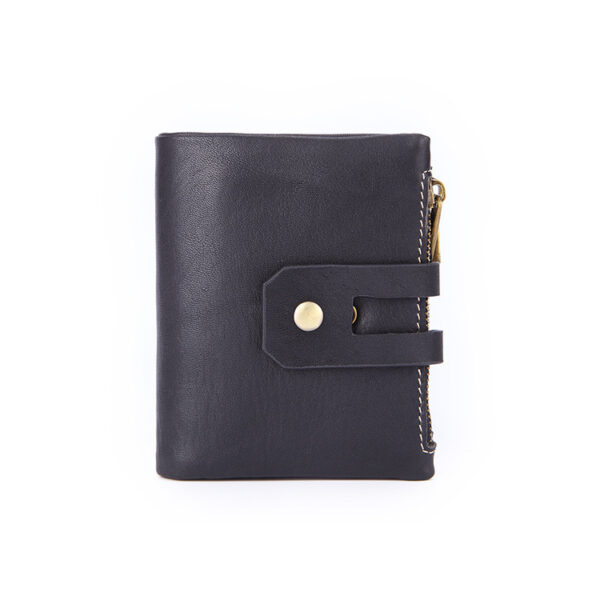 Leather Men's Wallet Short Vintage Handheld - Image 3