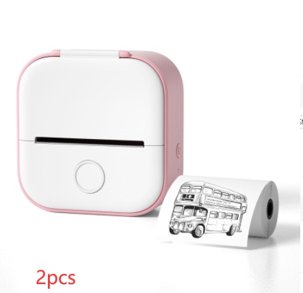 Portable Mini Thermal Label Printer Home Photo Printer Student Wrong Question Printer Bluetooth-compatible Mini Label Printer Price Tag - Image 37