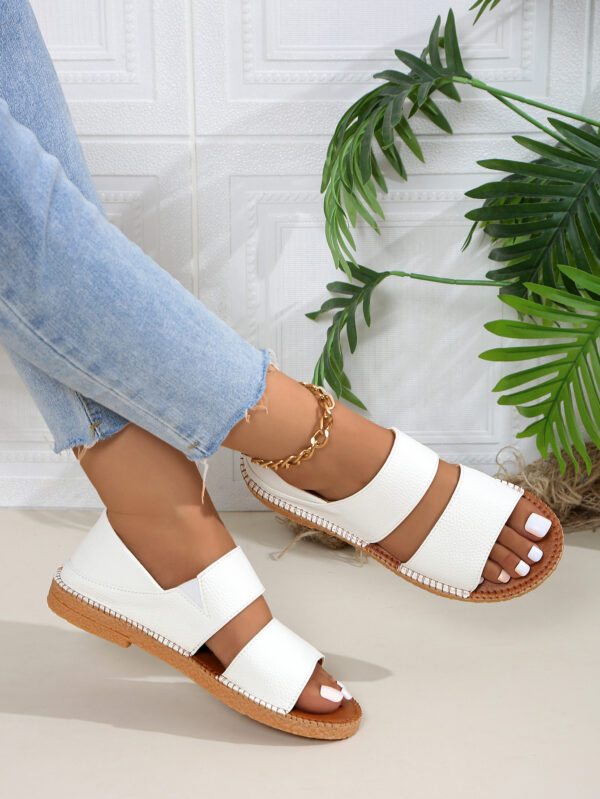 New Fairy-style Flat Soft Soled Sandals - Image 25