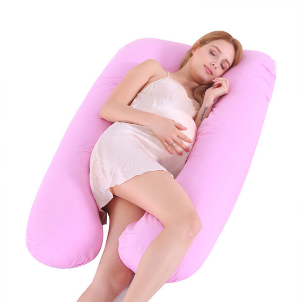 Summer Sleeping Support Pillow For Pregnant Women U Shape Maternity Pillows Pregnancy Ice Silk - Image 16