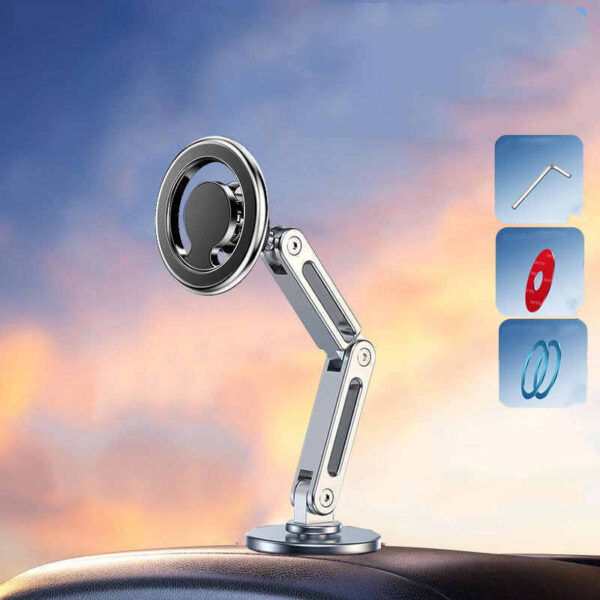 Car Bracket Paste Base Accessories Aluminum Alloy 17mm - Image 3