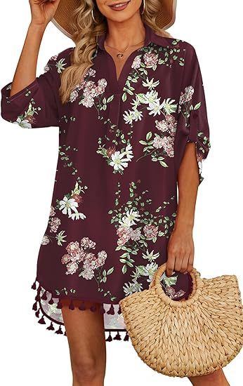 Tassel Beach Swimsuit Bikini Dress - Image 9