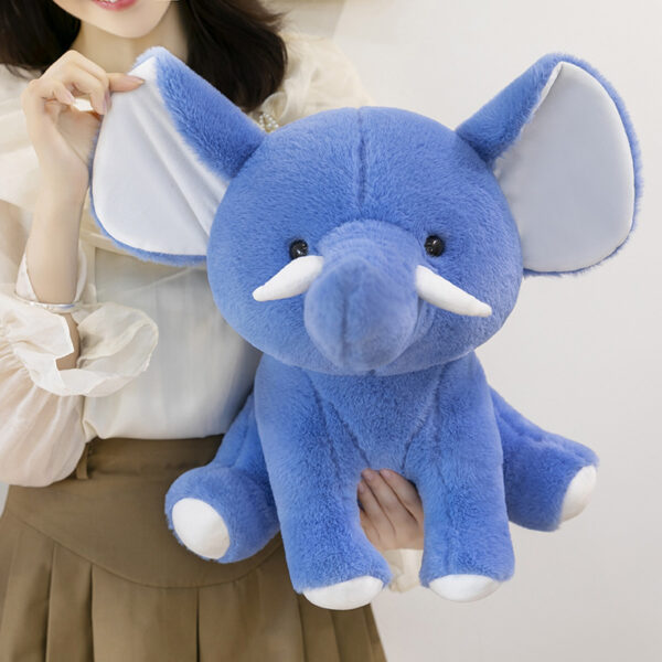 Cute Baby Tooth Elephant Doll Elephant Plush Toy Soothing - Image 3