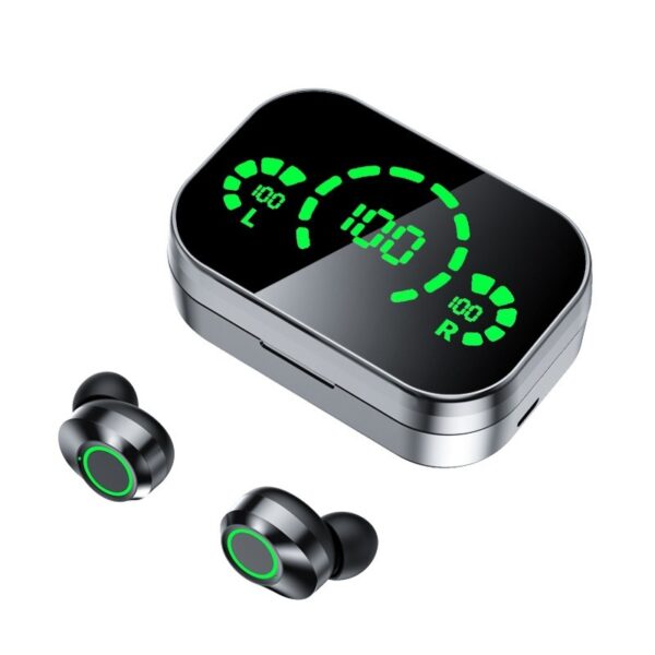 YD03 Wireless Bluetooth-compatible Headset TWS Large Screen Smart Digital Display In Ear Breathing Light - Image 22