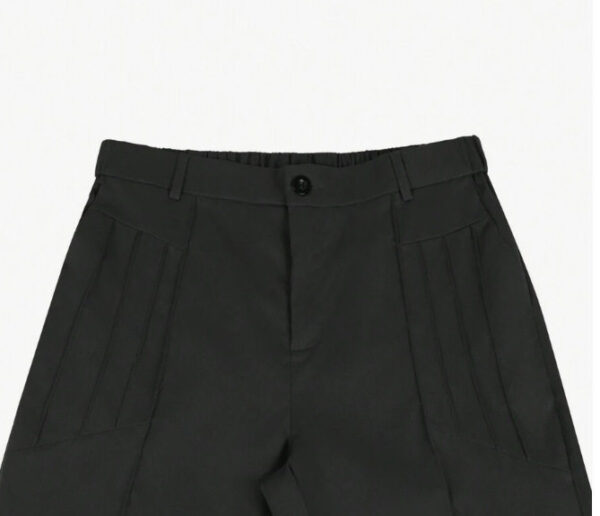 Men's Solid-Colored Dress Pants Casual Pants Slim-Fit - Image 10