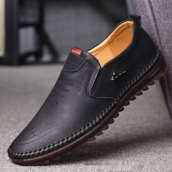 Men's Leather Shoes SummerAutumn New Style Casual Genuine Leather Soft Sole - Image 7