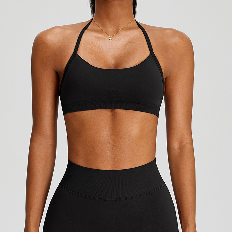 Seamless Thin-Strap Sports Bra For Women Outdoor - Image 7