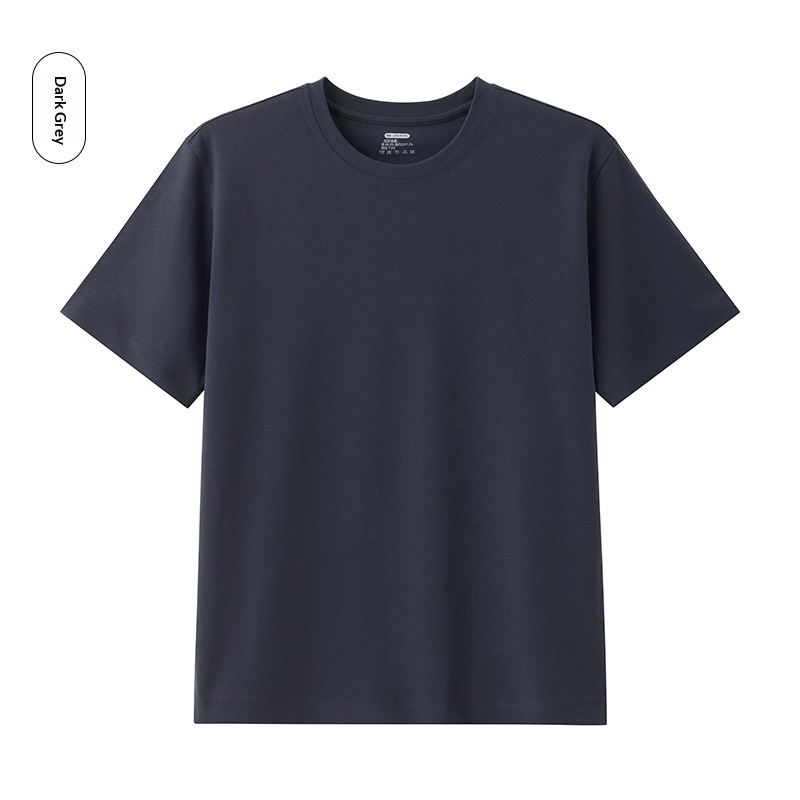 Cool Breathable Liquid-Ammonia Cotton Comfortable T-Shirt Casual Crew Neck Short-Sleeve For Men - Image 23