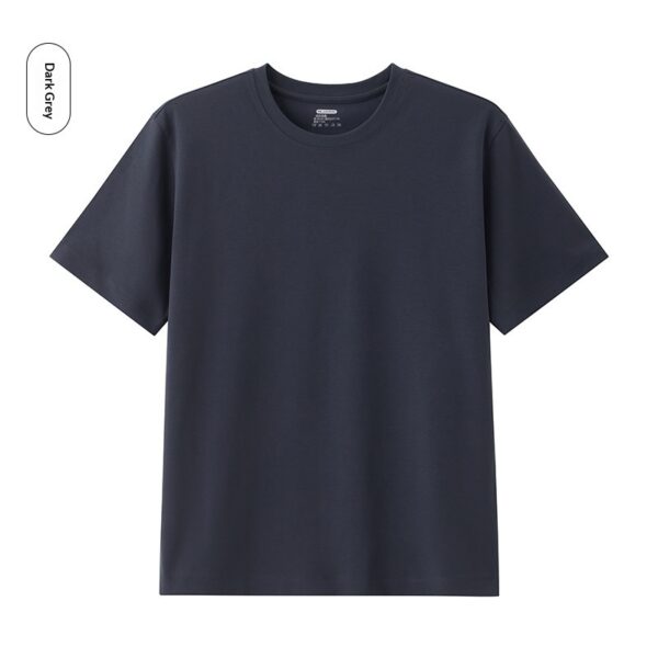 Cool Breathable Liquid-Ammonia Cotton Comfortable T-Shirt Casual Crew Neck Short-Sleeve For Men - Image 24