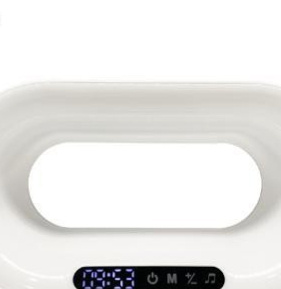 Multi-function 3 In 1 LED Night Light APP Control RGB Atmosphere Desk Lamp Smart Multifunctional Wireless Charger Alarm Clock - Image 3