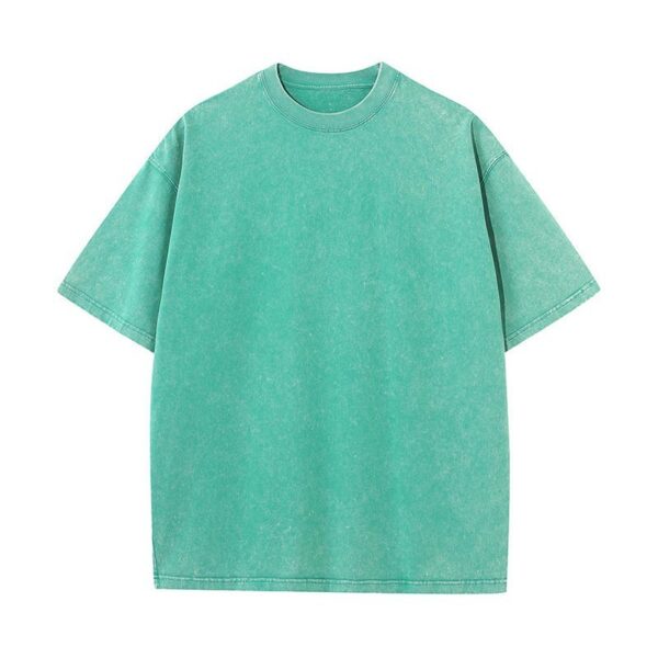 American-style Stir-fried Snowflake Batik Crewneck Short Sleeves - Image 42