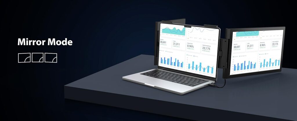 14-inch Dual-Screen Portable Monitor Laptop Expansion Screen