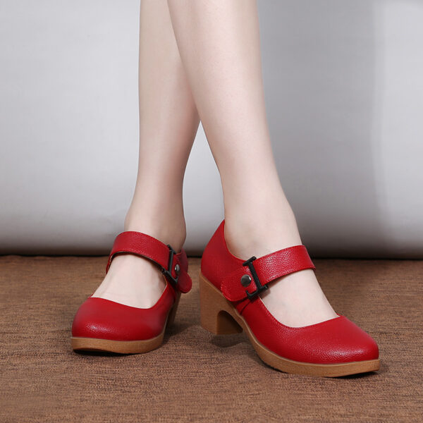 Round-toe Modern Square Dance Shoes For Women - Image 3