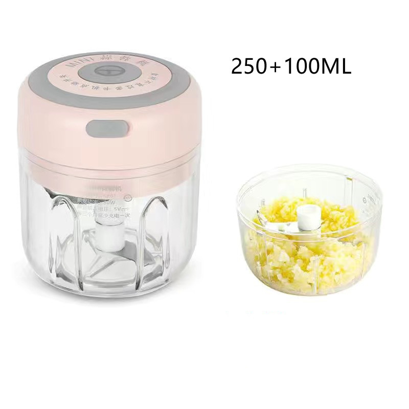 Mini Electric Garlic Chopper USB Charging Ginger Masher Machine Sturdy Durable Chili Vegetable Crusher Kitchen Tool - Image 15