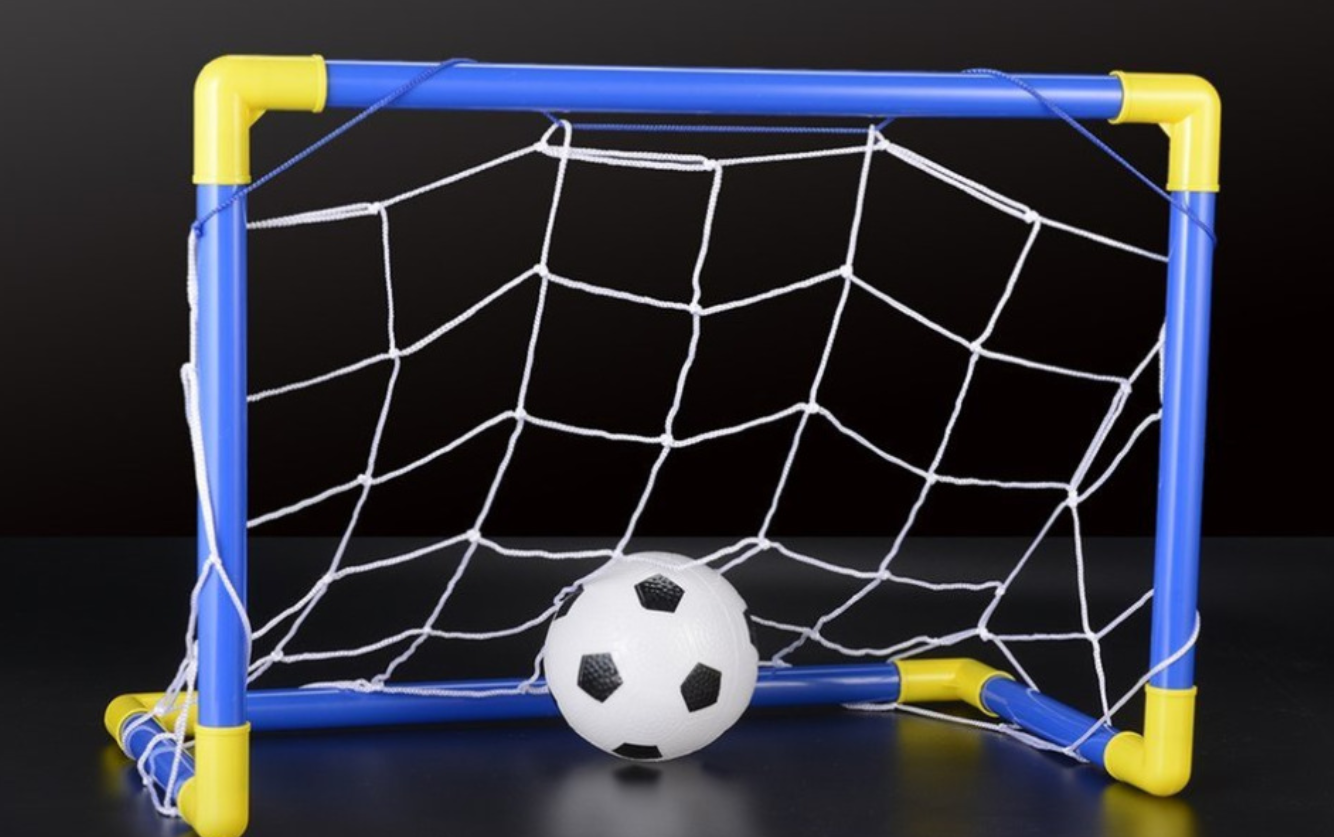 Folding Mini Football Soccer Ball Goal Post Net - Image 10