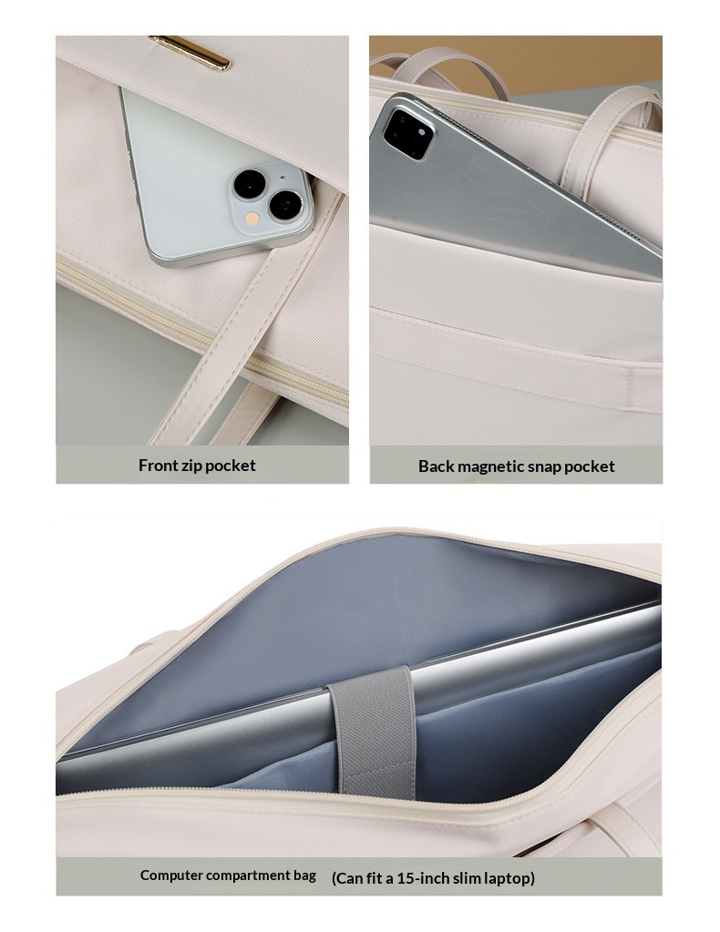 Stylish Casual Lightweight Laptop Bag For Commuting - Image 14