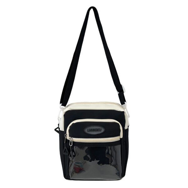 Crossbody Bag Girl Students' Personality Contrast Color - Image 8