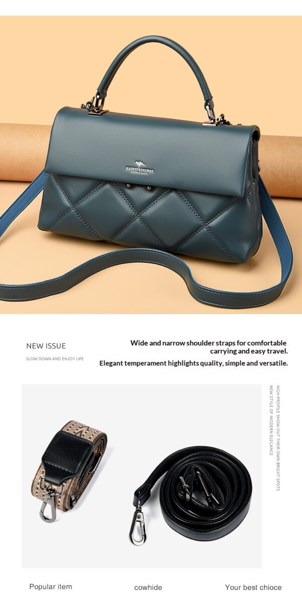 Ladies' Handheld Cross Shoulder Bag - Image 33