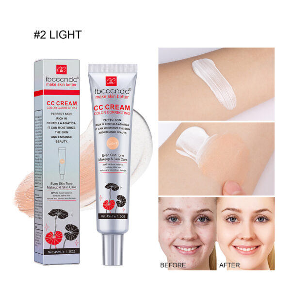 Moisturizing Correcting CC Cream Waterproof Anti-sweat Makeup Before Concealer Lasting Women Makeup Protect Skin Erborian Make - Image 17