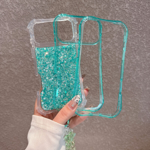 South American-style Slimming Phone Case With 3-in-1 Glitter Epoxy Drop-proof Design And A Matching Bracelet - Image 34