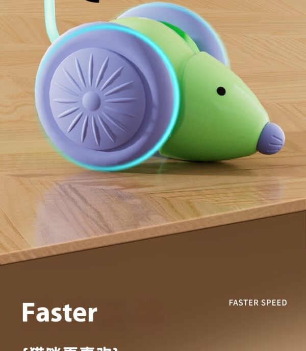 Pet Toys Interactive Cat Toy Electric Mouse Car - Automatic Teaser With Intelligent Obstacle Avoidance Pet Products - Image 21