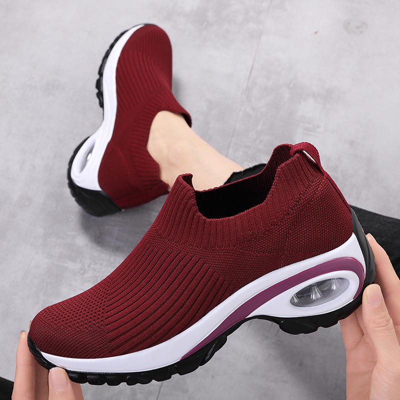 Sneakers Women Air Cushion Mesh Breathable Running Sports Shoes - Image 36