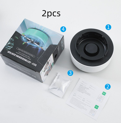 Smoke Removal Air Purification Ashtray Anion Purification Practical Automatic Purifier Ashtray Portable Gadgets For Car Ashtray - Image 35