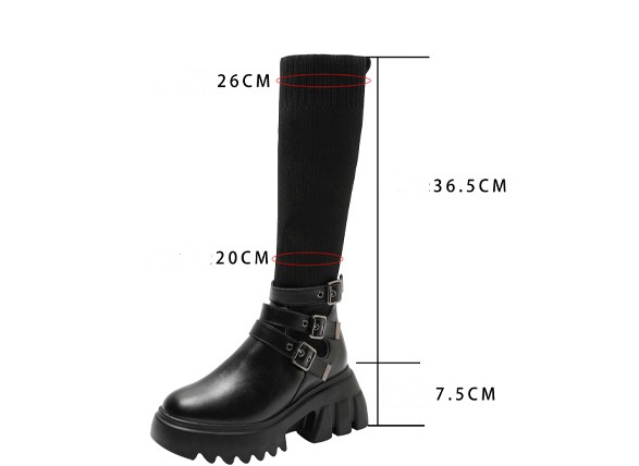 Fat MM Was Thin Knight Boots Women - Image 5