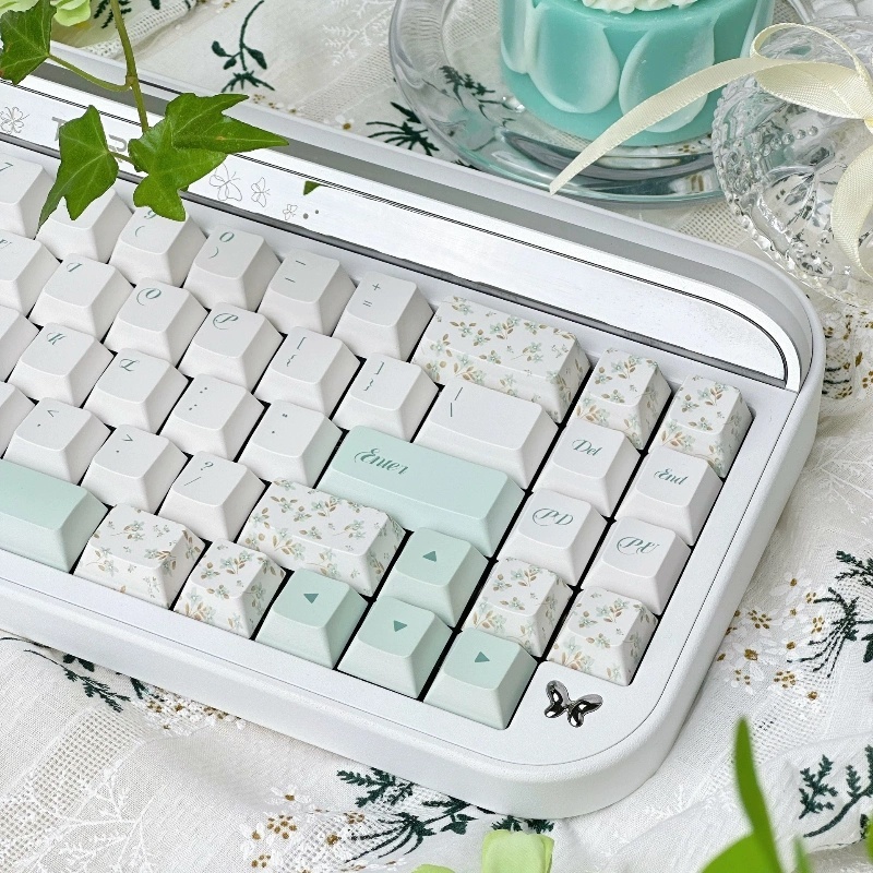 Original Fresh And Floral Magnetic Axis Keycaps - Image 1