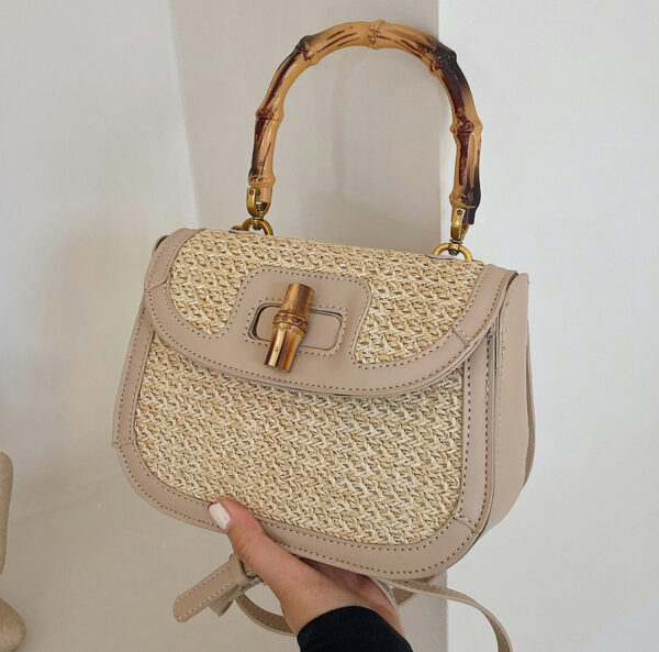 Fashion Messenger Bag Versatile Braided Handheld - Image 4