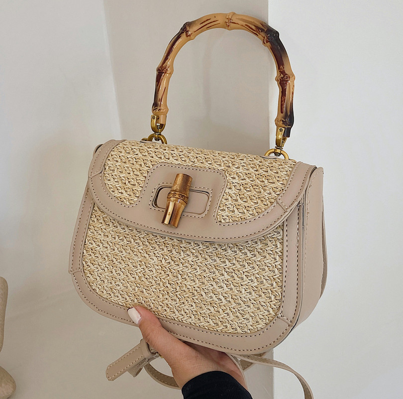 Fashion Messenger Bag Versatile Braided Handheld - Image 4