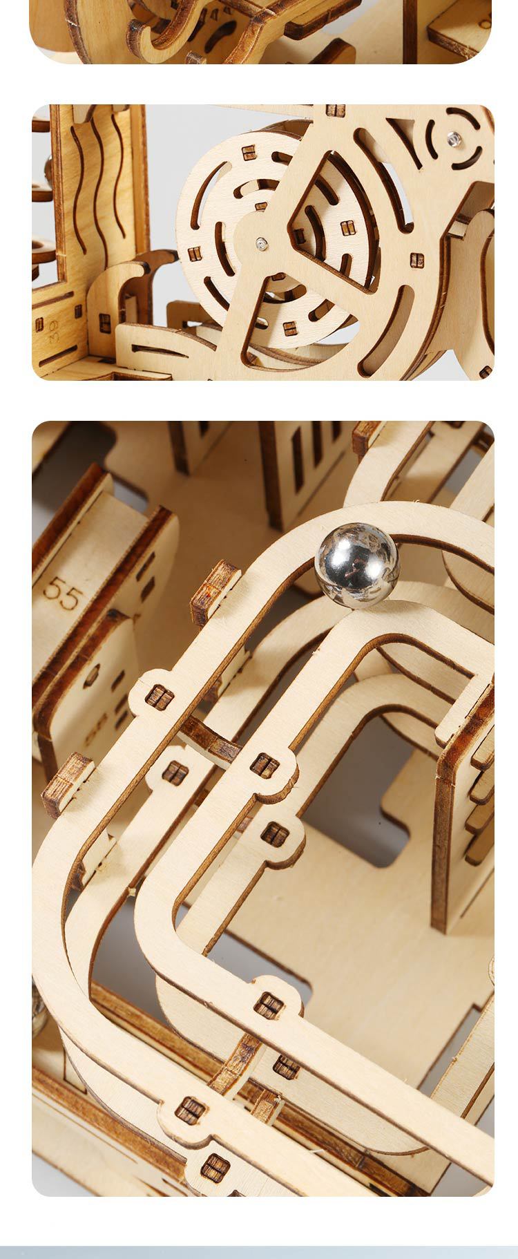 Mechanical 3D Puzzle DIY Handmade Assembly Educational Toy - Image 13