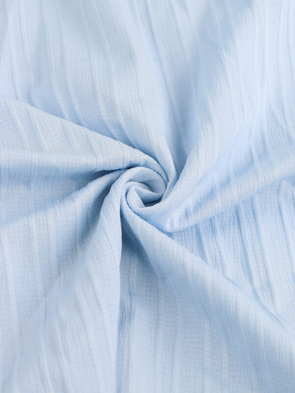 Women's Ruffle-Trimmed Round-Neck Casual Dress - Image 11
