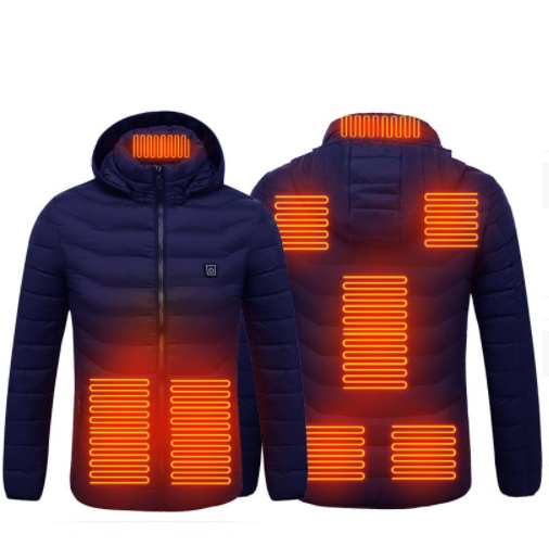 New Heated Jacket Coat USB Electric Jacket Cotton Coat Heater Thermal Clothing Heating Vest Men's Clothes Winter - Image 37