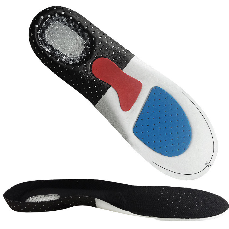 Arch-support Athletic Insoles With Sweat-absorbing Latex Air Cushioning - Image 3