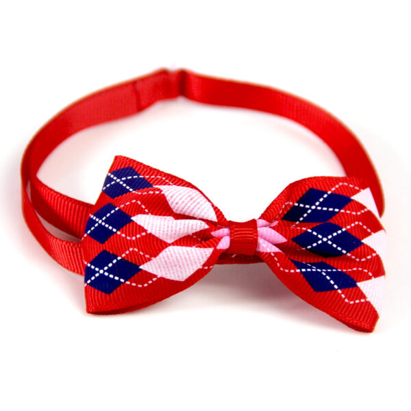 Plaid Pet Tie Cat Dog Scarf Accessories Pet Accessories - Image 21