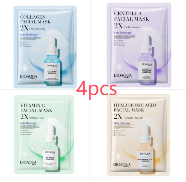Collagen Face Mask Moisturizing Firming Face Sheet Mask Hyaluronic Acid Facial Masks Beauty Skin Care Gel Skin Care - Image 29