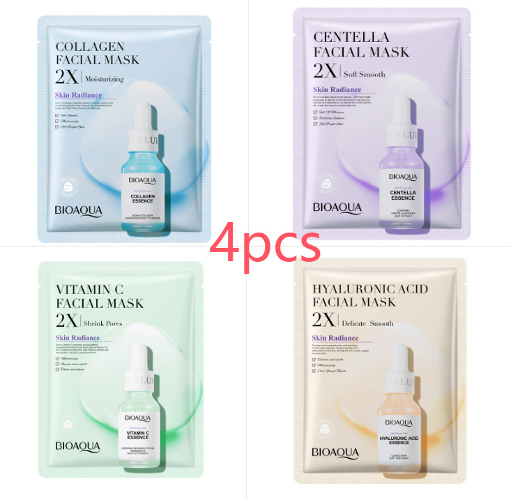 Collagen Face Mask Moisturizing Firming Face Sheet Mask Hyaluronic Acid Facial Masks Beauty Skin Care Gel Skin Care - Image 29
