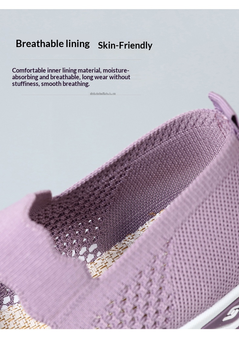 Mid-age And Elderly Mothers Lightweight Walking Shoes - Image 25