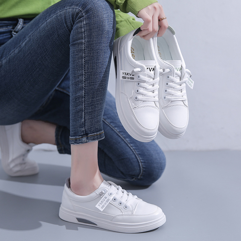 Student Athletic Running Leather-uppers Breathable Casual Shoes - Image 2