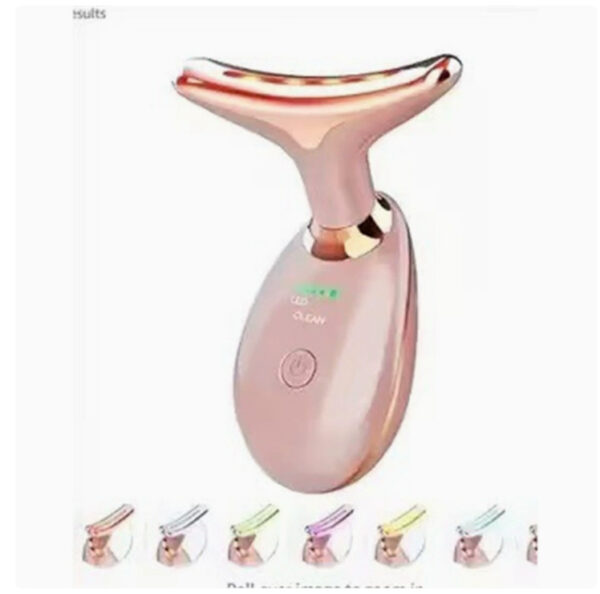 EMS Thermal Neck Lifting And Tighten Massager Electric Microcurrent Wrinkle Remover - Image 15