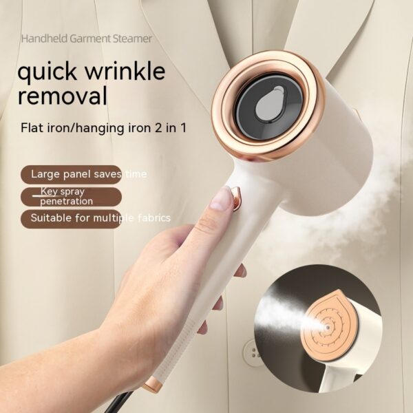 Mini Portable Handheld Garment Steamer Fabric Steam Iron For Clothes Travel Home Appliances Vertical US Plug Ironing Machine - Image 5