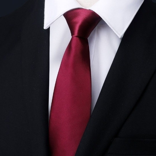 Mens Business Formal Zipper Tie With Blue Stripes - Image 21