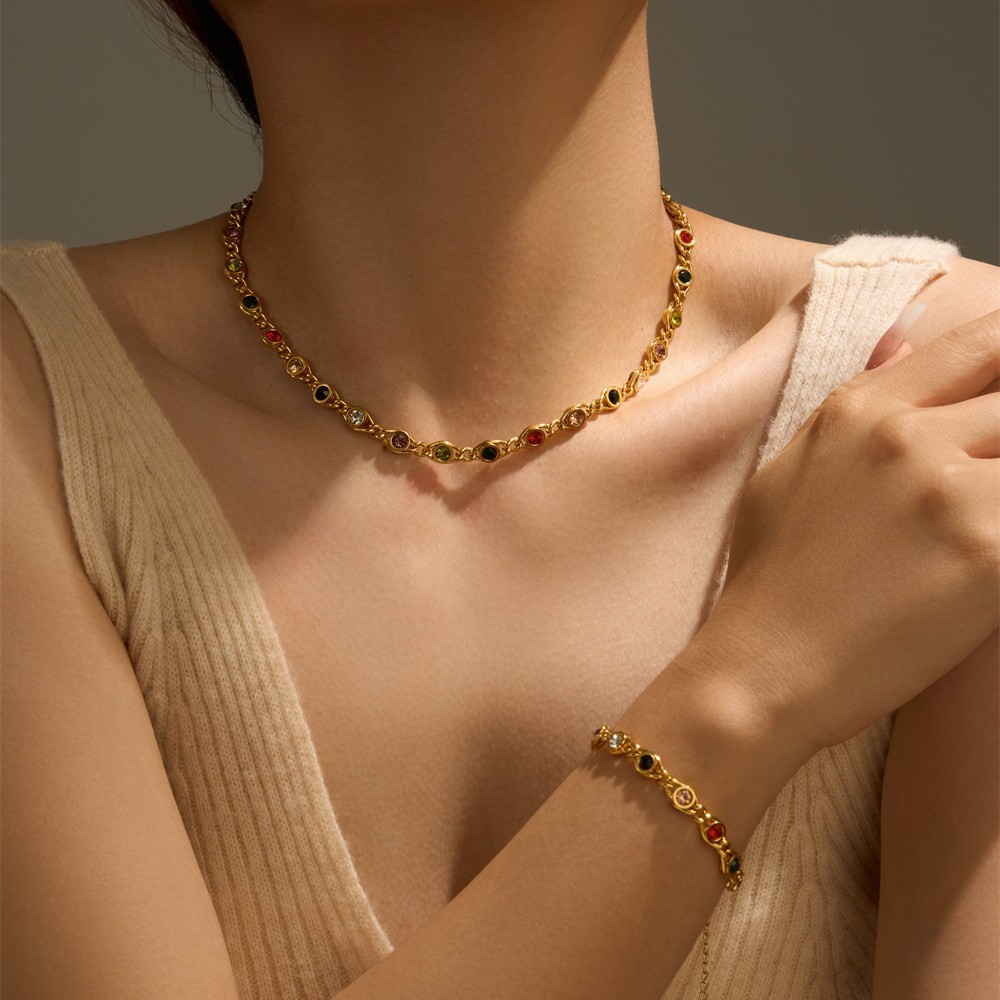 Necklace Minimalist High-end Aesthetic Designer Piece - Image 4