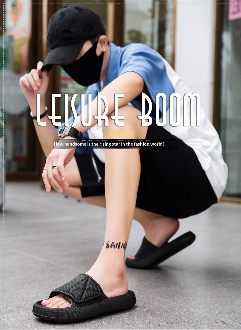 Men's Summer OutdoorIndoor Adjustable Slippers - Image 14