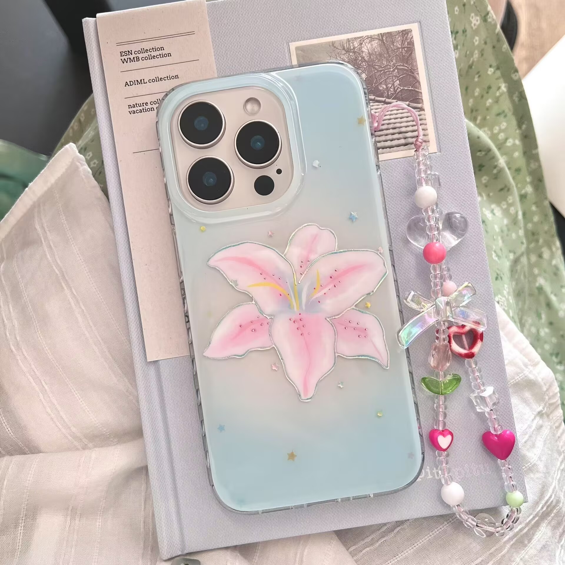 Minimalist Gilded-line Daffodil Phone Case Fresh And Stylish - Image 7