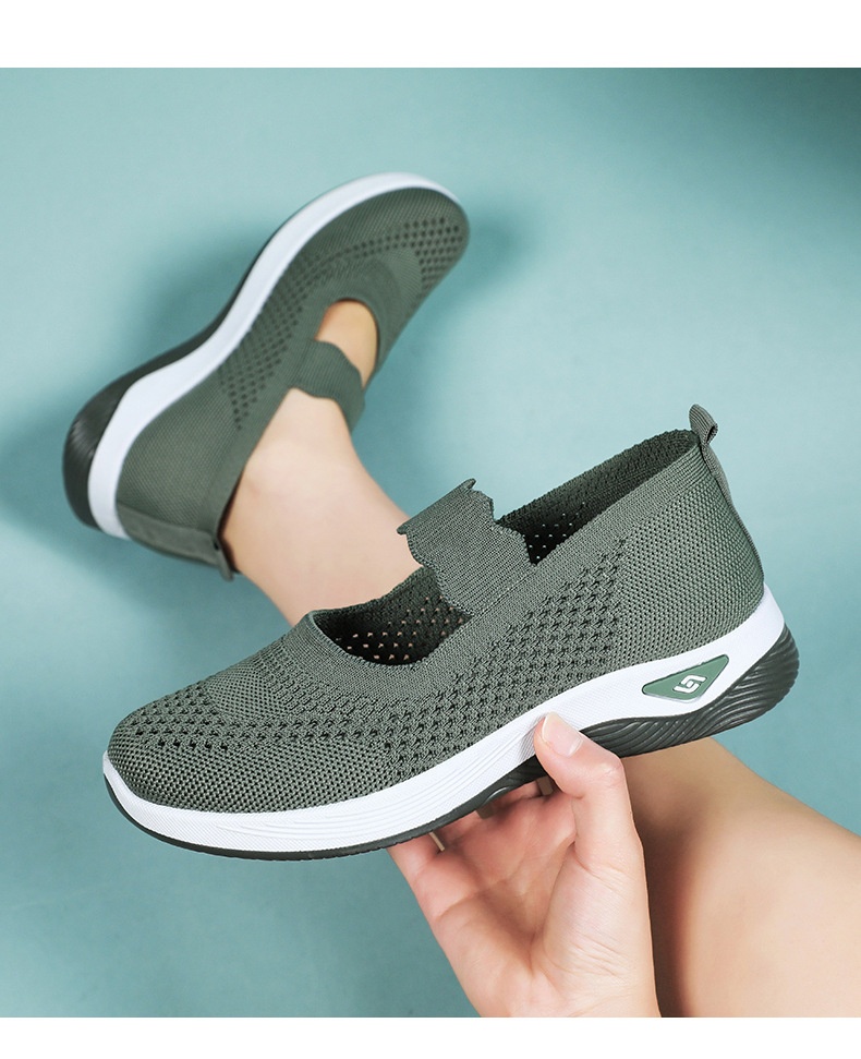 Mid-age And Elderly Mothers Lightweight Walking Shoes
